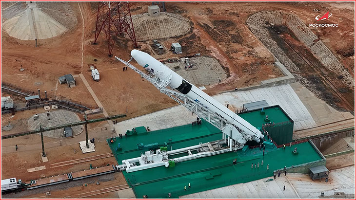 erecting